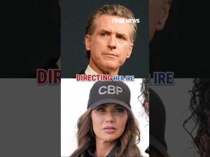 Read more about the article Noem sends message to Newsom: ‘We’re looking at you’ #shorts #noem #dhs #foxnews #news #us #fox
