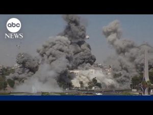 Read more about the article Israel strikes Syrian military headquarters, IDF says