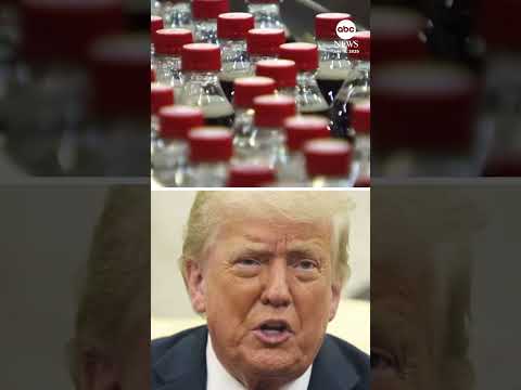 You are currently viewing Trump says Coke agrees to use cane sugar in US