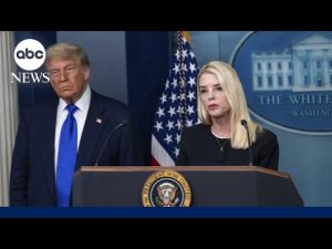 Read more about the article Trump orders AG Bondi to unseal Epstein grand jury records