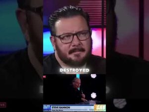 Read more about the article Steve Bannon Calls on Trump To OBLITERATE Deep State To Save America