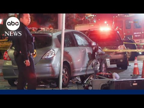 Read more about the article At least 30 injured after car plows into crowd outside music venue in Los Angeles