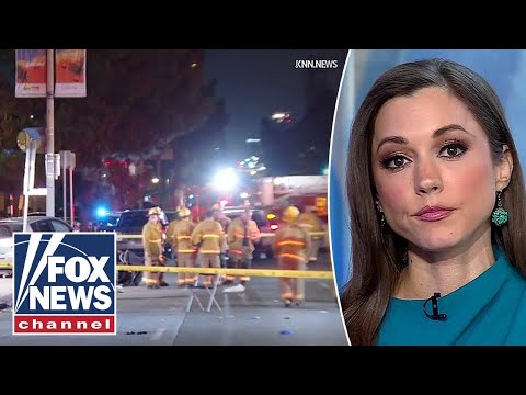 Read more about the article BREAKING: Car plows into LA crowd, at least 30 injured