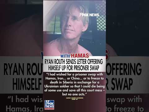 You are currently viewing Would-be Trump assassin pens ‘bizarre’ letter: ‘I had wished for a prisoner swap’ #shorts