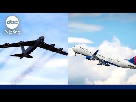 Read more about the article Delta pilot makes ‘aggressive maneuver’ to avoid B-52 collision