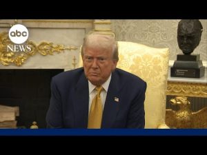 Read more about the article Critics say Trump distracting from Epstein by talking about everything but that