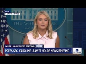 Read more about the article LIVE: White House press briefing