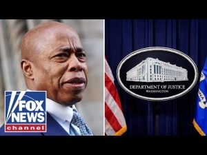 Read more about the article NEW: Trump DOJ sues NYC, Mayor Adams over sanctuary policies