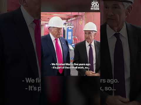 You are currently viewing President Trump confronts Fed Chair on multibillion-dollar renovation