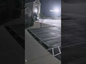 Read more about the article Watch the moment a stolen car plows through a church #foxnews #news #shorts