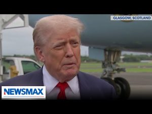 Read more about the article Trump to media: You ought to talk about America’s success instead of nonsense
