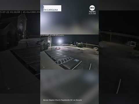 You are currently viewing Stolen car crashes through church doors, police say