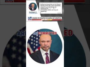 Read more about the article Dan Bongino hints at MAJOR FBI moves with cryptic message #foxnews #news #shorts