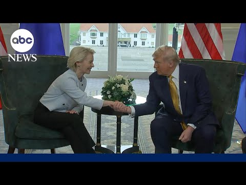 You are currently viewing Trump announces new trade deal with European Union