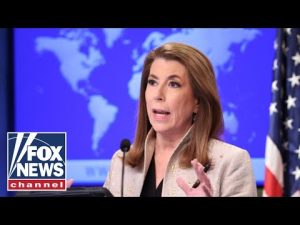 Read more about the article WATCH LIVE: State Department spokesperson Tammy Bruce holds a briefing