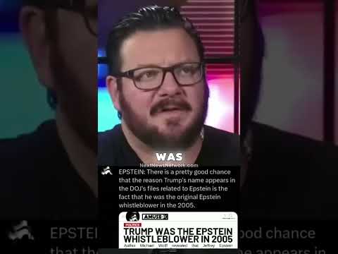 You are currently viewing NEW INFO Reveals Possible Reason WHY Trump’s Name is in Epstein Files