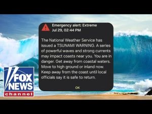 Read more about the article BREAKING: Tsunami alerts triggered for entire US West Coast after massive 8.7 quake