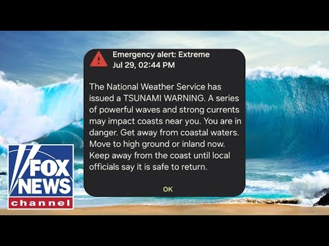 You are currently viewing BREAKING: Tsunami alerts triggered for entire US West Coast after massive 8.7 quake