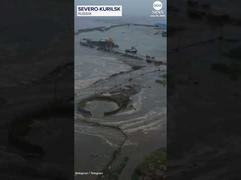 You are currently viewing Drone footage shows flooding in Russia after earthquake