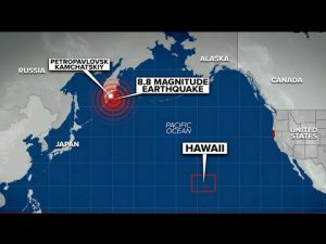 Read more about the article Hawaii, US West Coast on tsunami alert overnight following massive 8.8 magnitude earthquake