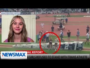Read more about the article WATCH: Oregon girls refuse to stand with trans athlete | National Report