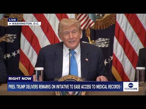 You are currently viewing LIVE: President Trump delivers remarks on initiative to ease access to medical records