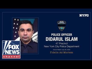 Read more about the article WATCH LIVE: NYPD officer Didarul Islam honored at funeral