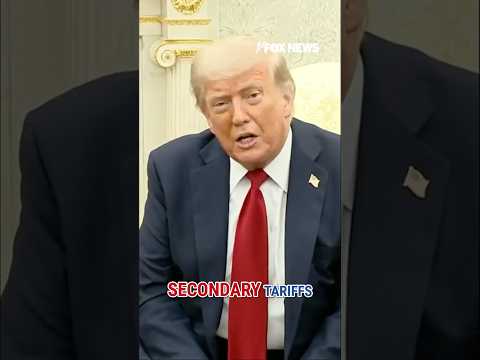 Read more about the article Trump threatens Putin with 100% secondary tariffs #shorts #foxnews #news #us #fox #usnews #trump