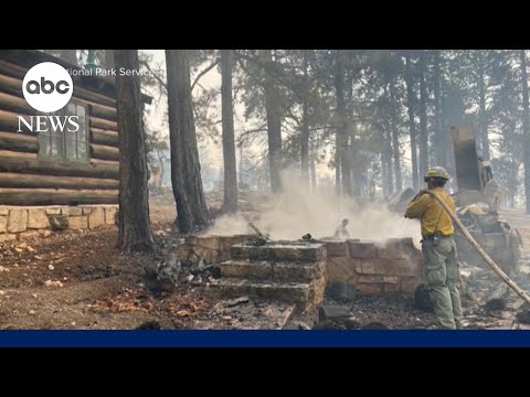 Read more about the article Historic Grand Canyon Lodge destroyed after wildfire burns more than 70 buildings