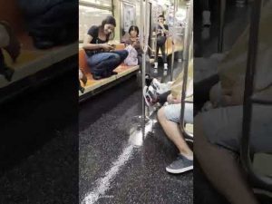 Read more about the article New York City subway train and platform flooded as storms hit region