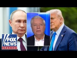 Read more about the article Trump has been trying to get Putin to the table: Sen Lindsey Graham