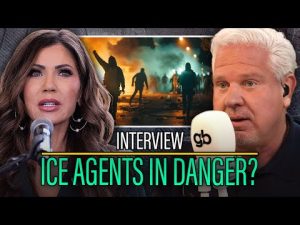 Read more about the article Kristi Noem reveals INSANE spike in anti-ICE attacks