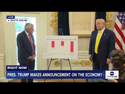 You are currently viewing LIVE: President Trump makes announcement on the economy