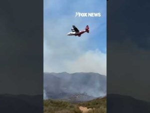 Read more about the article Firefighter planes and bulldozers try to help put out wildfires #wildfire #shorts #fire #california