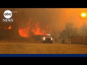 Read more about the article Thousands under evacuation order after Canyon Fire explodes in California