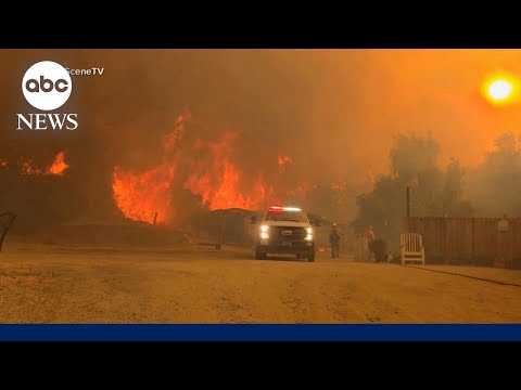 You are currently viewing Thousands under evacuation order after Canyon Fire explodes in California