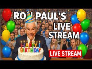 Read more about the article LIVE: Ron Paul’s 90th Birthday BBQ – A Historic Celebration of Liberty