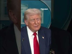 Read more about the article BIG, BEAUTIFUL BRIEFING ROOM?: Trump delivers comical message to press #shorts #foxnews #us