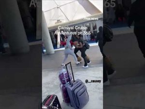 Read more about the article Cruise Bruise: Passengers throw punches outside boarding zone #shorts #viral #foxnews #cruise #brawl