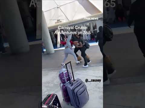 You are currently viewing Cruise Bruise: Passengers throw punches outside boarding zone #shorts #viral #foxnews #cruise #brawl