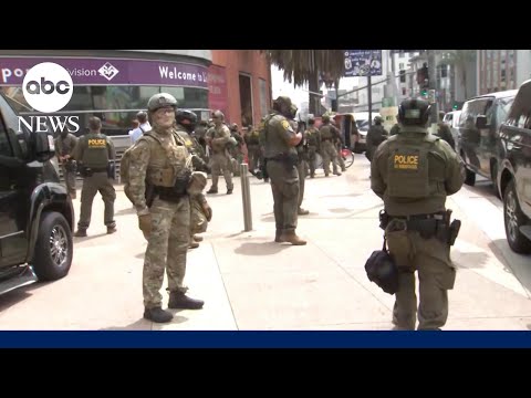 You are currently viewing Federal raid outside California Gov. Newsom event