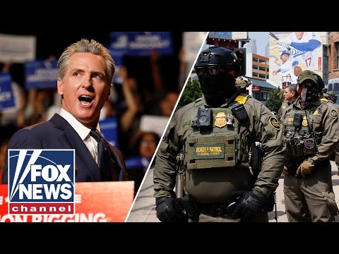 You are currently viewing Newsom MELTS DOWN after Border Patrol rains on parade