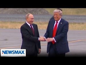 Read more about the article BREAKING NEWS: Trump, Putin greet each other at Alaska summit