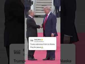 Read more about the article Trump & Putin are currently meeting to begin Ukraine peace talks in Anchorage, Alaska.