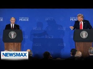 Read more about the article President Donald Trump and Russian President Vladimir Putin speak after meeting in Alaska