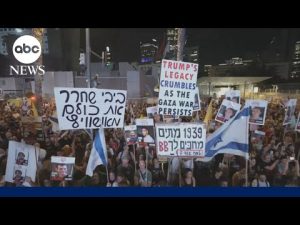 Read more about the article Protests erupt in Israel over end to Gaza War