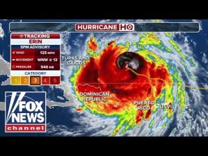 Read more about the article East Coast braces for flooding and rip currents in wake of Hurricane Erin