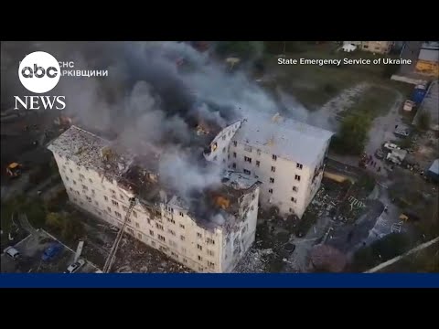 You are currently viewing At least 7 killed in Ukraine by Russian drone strikes