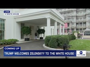 Read more about the article President Trump and Ukrainian President Zelenskyy meet at the White House: LIVE
