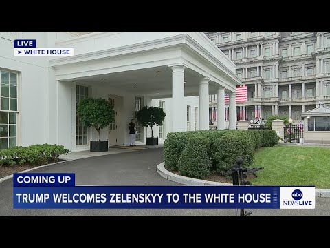 You are currently viewing President Trump and Ukrainian President Zelenskyy meet at the White House: LIVE